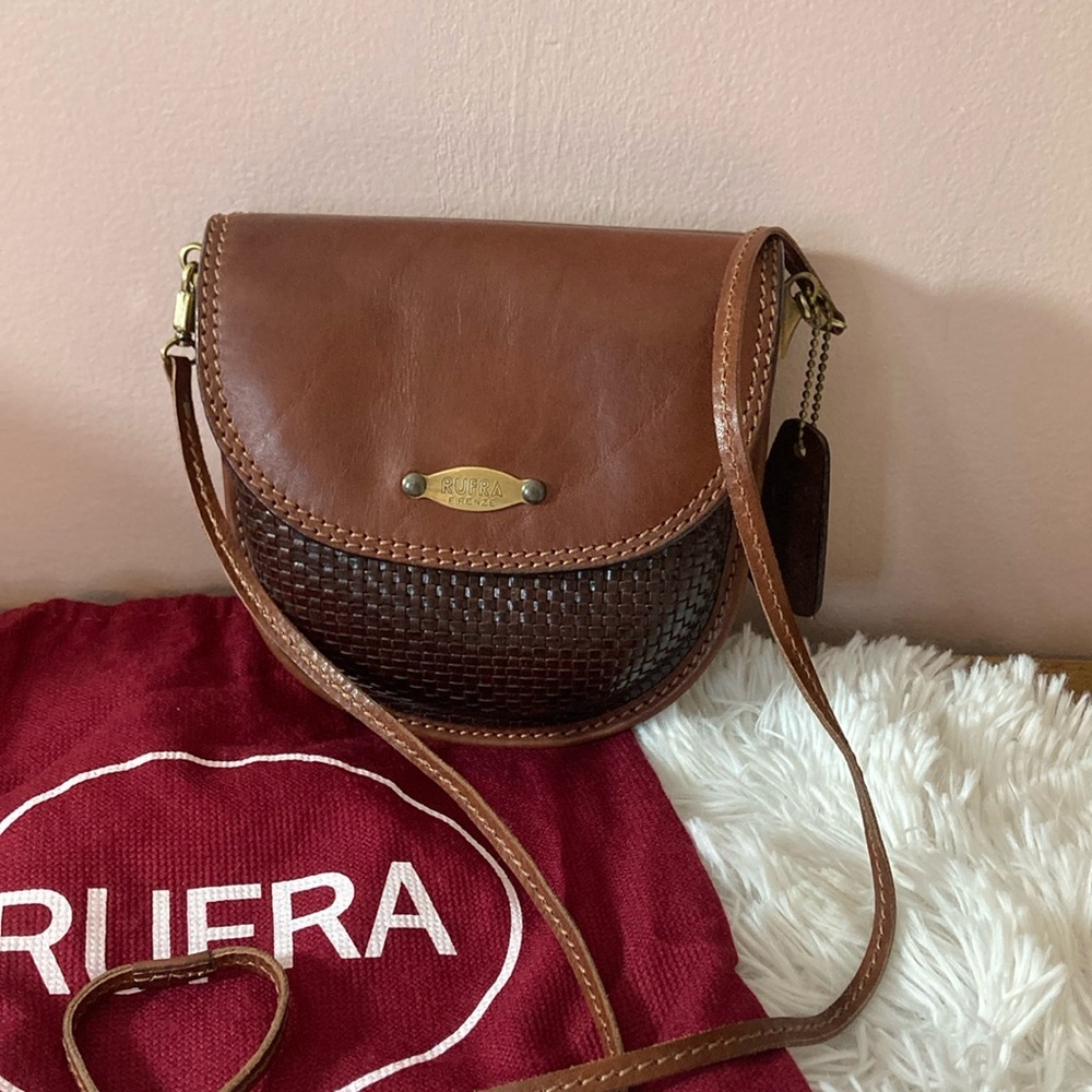 Italian Saddle Crossbody Handbag